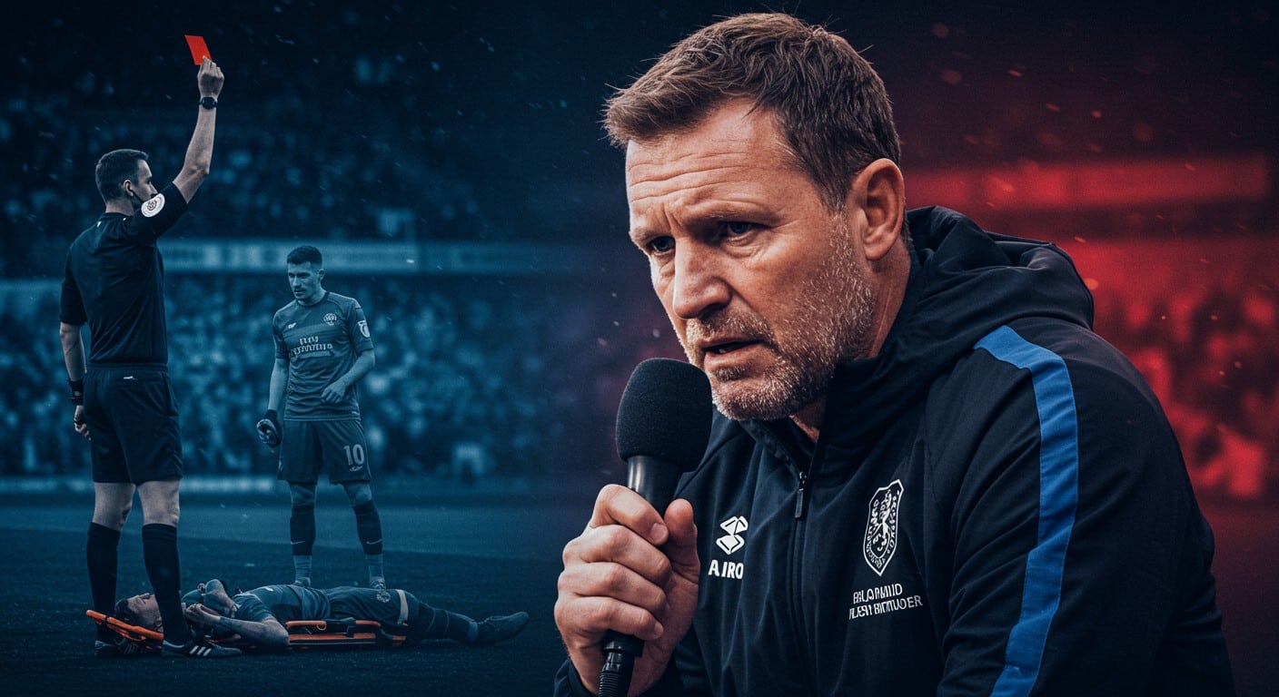 Liam Rosenior S’excuse Après Polémique Arbitrage Lyon-Strasbourg