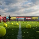 Liga : Un Match Stoppé par des Balles de Tennis