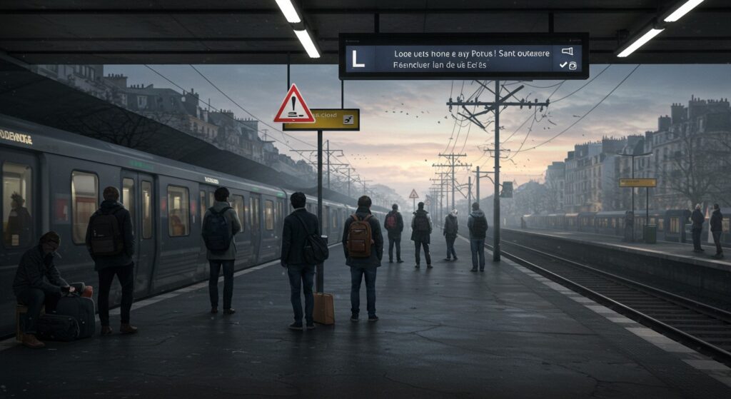 Ligne L : Panne Électrique Perturbe Versailles-La Défense