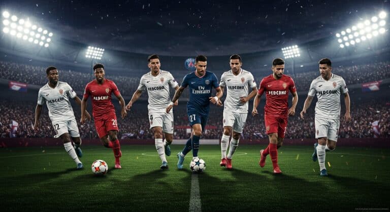 Ligue des Champions : PSG Brille, Monaco en Difficulté