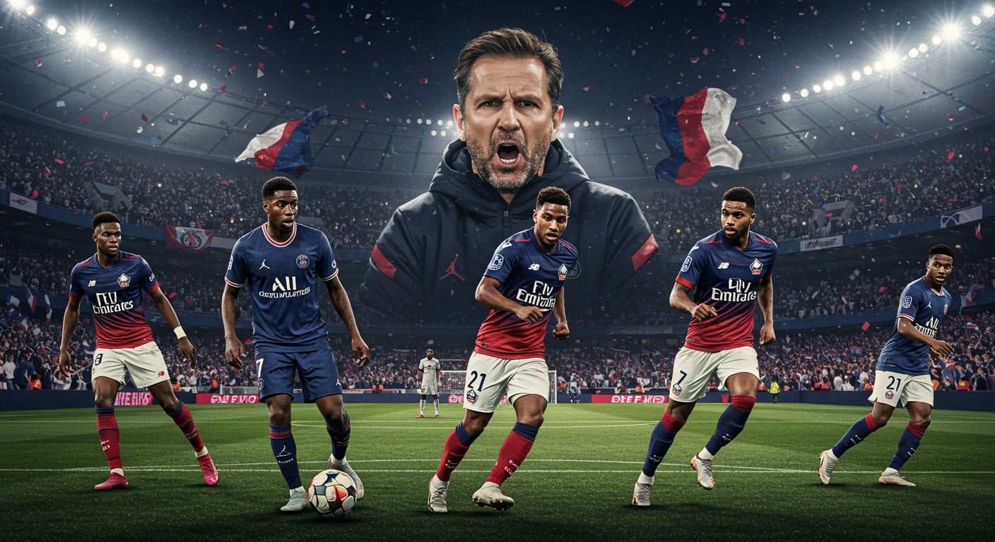 PSG affronte Lille en Ligue 1 : Luis Enrique mise sur la mentalité de son équipe. Découvrez les enjeux, absents et stratégies de ce match !