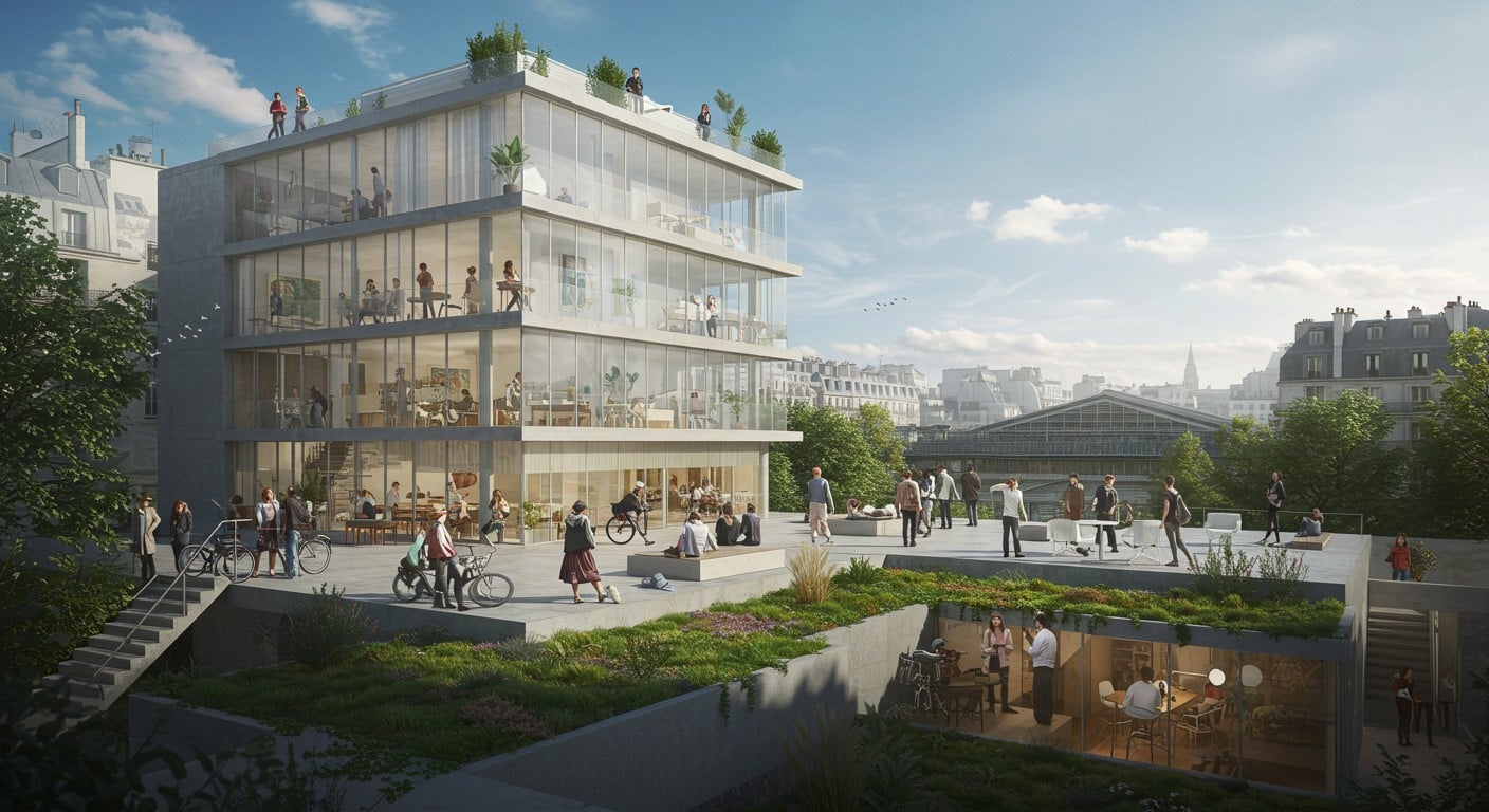 Découvrez l’immeuble Mouchotte, géant de Paris avec 2 500 habitants. Un symbole des années 60, entre modernité et vie communautaire.