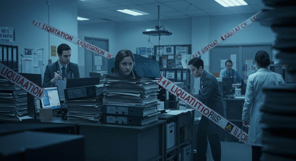 Liquidation du Groupe Médico-Social : Une Crise Majeure