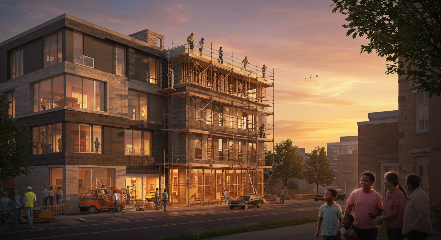 À Orléans, des bureaux deviennent des logements abordables pour les plus modestes grâce au bail réel solidaire. Découvrez ce projet innovant !