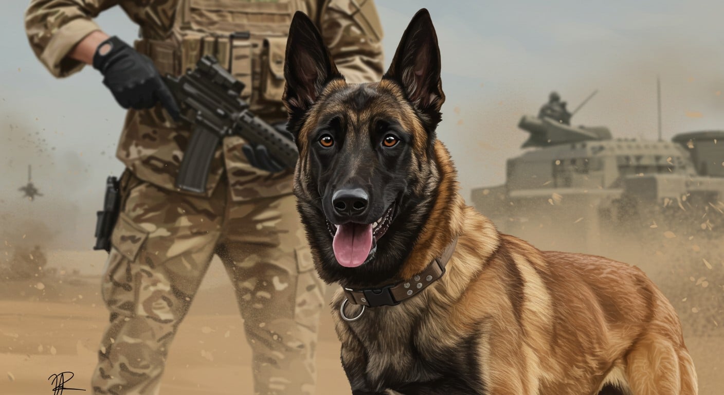 Plongez dans l'univers des chiens militaires, où Loki, berger malinois, excelle. Découvrez leur formation et leur rôle crucial en mission.