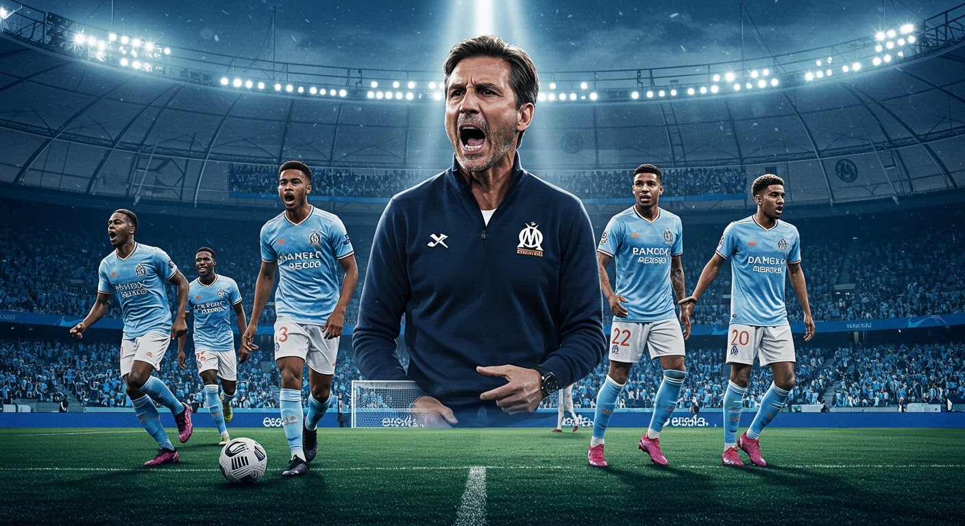 L'OM domine la Ligue 1 sous De Zerbi. Recrutement, tactique, collectif : découvrez pourquoi Marseille semble plus fort que jamais. Cliquez pour tout savoir !