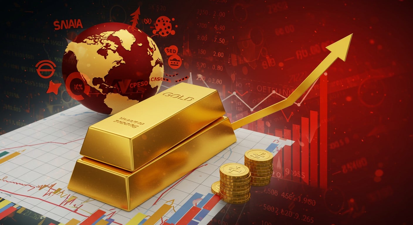 L’or dépasse 4000 $ l’once ! Découvrez pourquoi ce métal précieux flambe, entre crises géopolitiques, inflation et incertitudes économiques.
