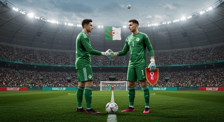 Luca Zidane Défendu par Guendouz en Équipe Algérie