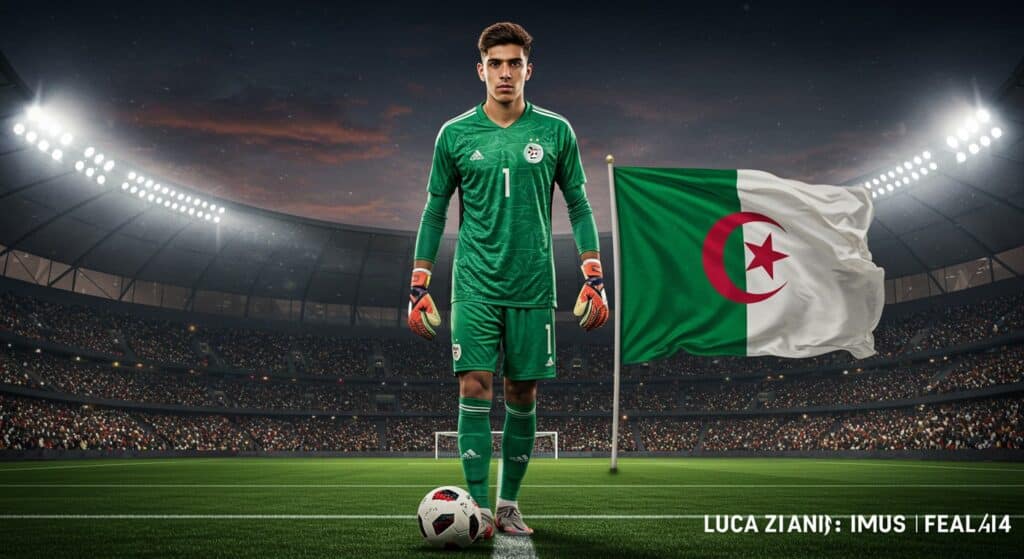 Luca Zidane Titulaire Première Fois Algérie Ouganda Mondial 2026