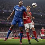 Ludovic Ajorque : Le Géant Indispensable du Stade Brestois