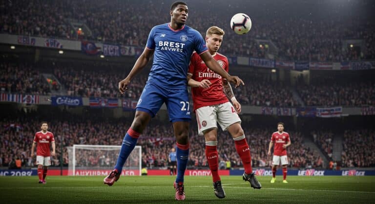 Ludovic Ajorque : Le Géant Indispensable du Stade Brestois