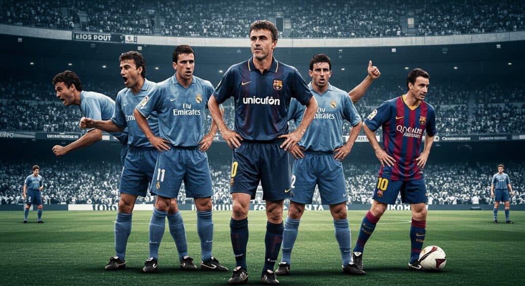 Luis Enrique, Caméléon du Football : Sa Polyvalence Légendaire