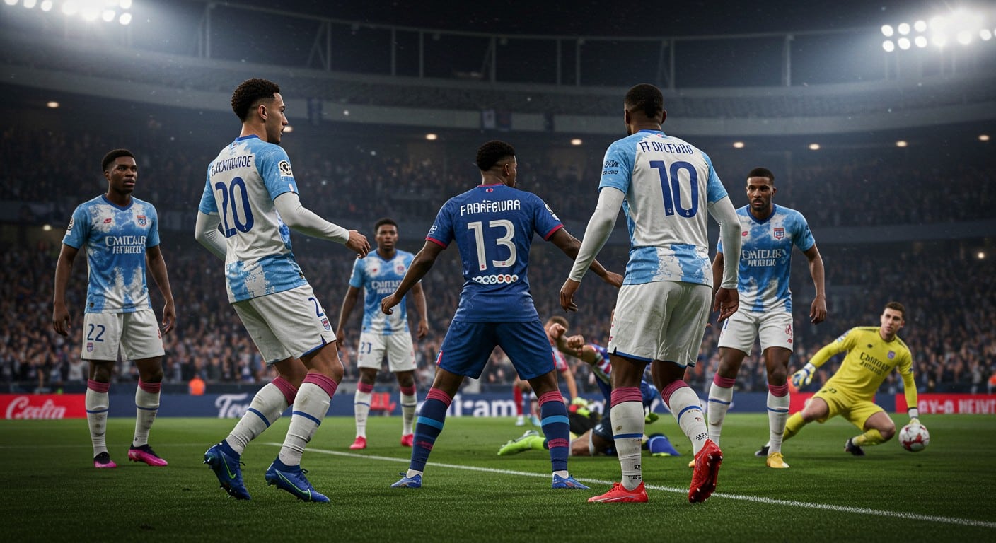 Lyon éblouit avec un but collectif face à Toulouse en Ligue 1. Découvrez l’éclat de Malick Fofana et l’élan de l’OL vers le sommet !