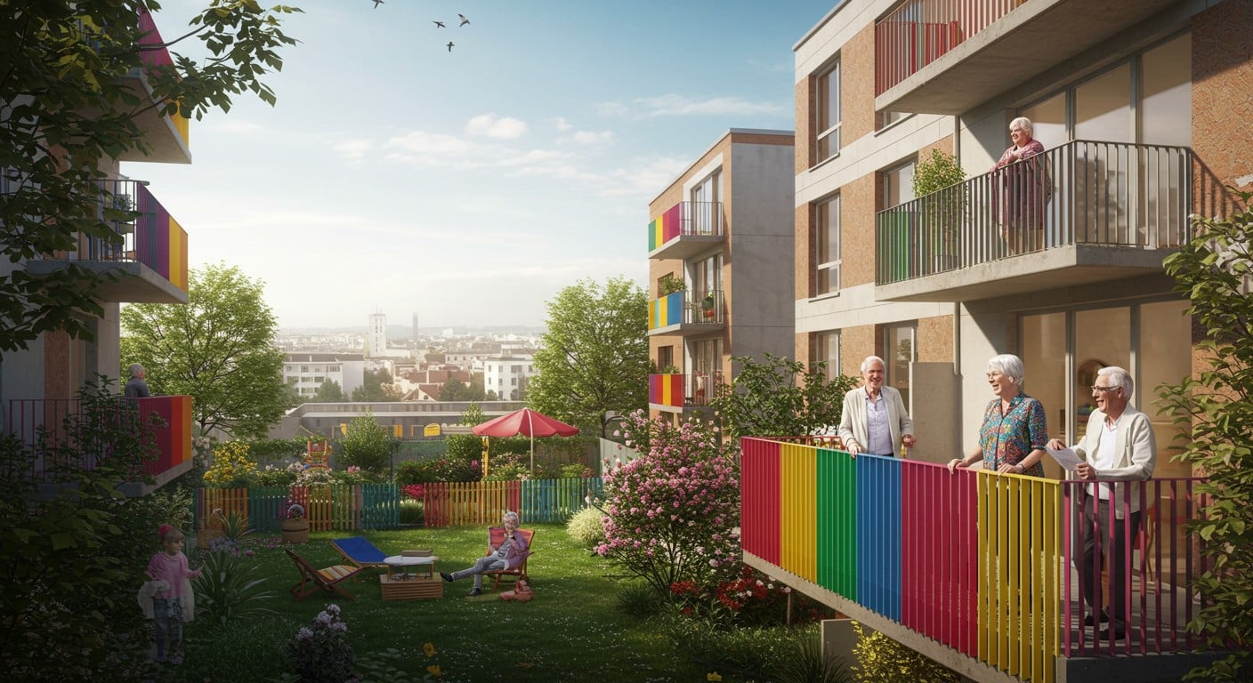 À Lyon, une maison unique accueille des seniors LGBTI+ dans un cadre inclusif et partagé. Découvrez ce projet pionnier qui brise la solitude !