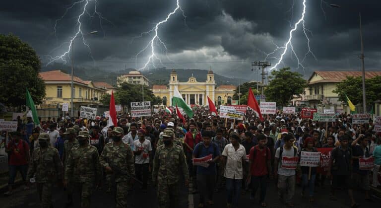 Madagascar : Crise Politique et Manifestations Secouent le Pays