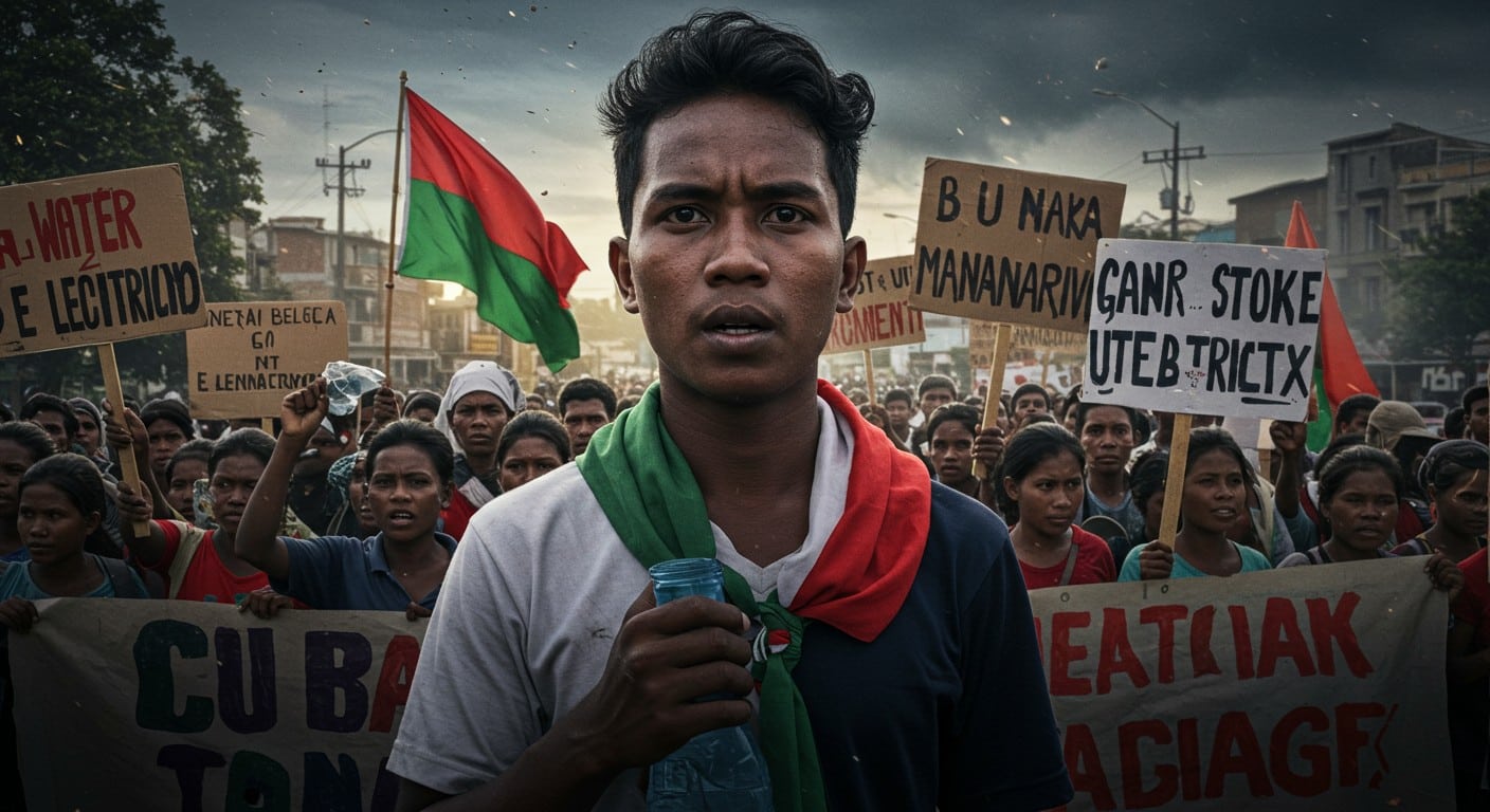 La crise à Madagascar s'intensifie : manifestations, coupures d'eau et d'électricité, et instabilité politique. Découvrez les causes et les enjeux de ce soulèvement.