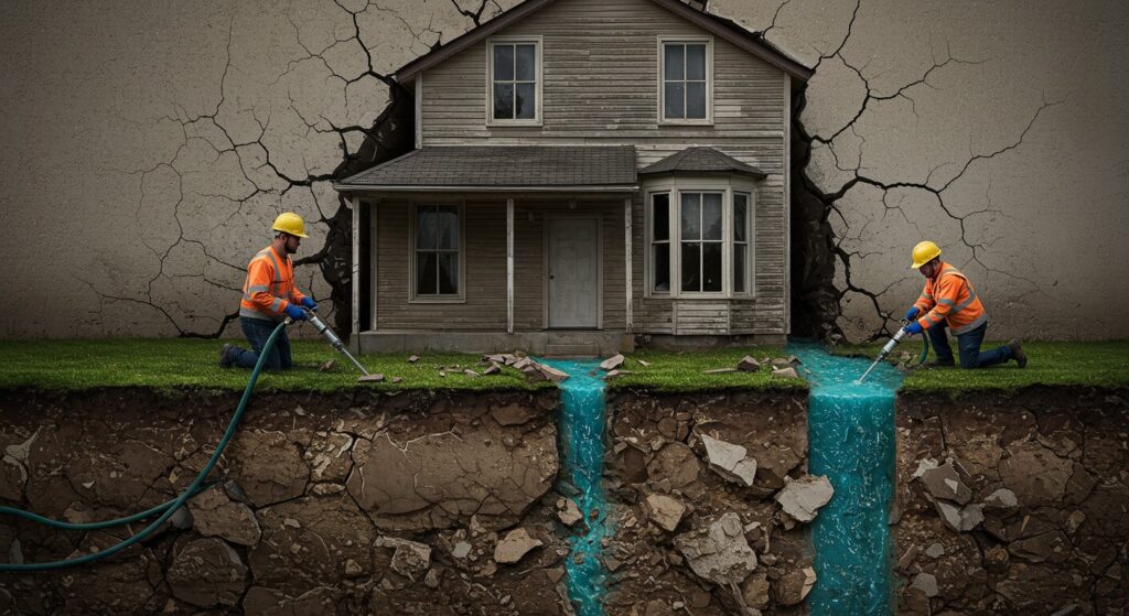 Maisons Fissurées : Solutions Coûteuses Face au Climat