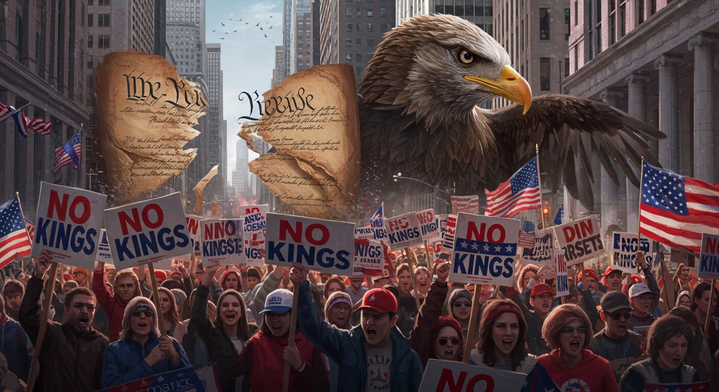 Des millions d’Américains défilent contre Trump, dénonçant une dérive autoritaire. De New York à Los Angeles, le mouvement "No Kings" s’intensifie.