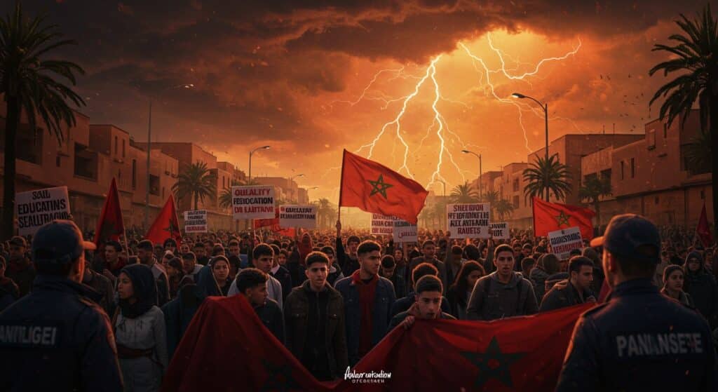 Manifestations GenZ 212 au Maroc : 2400 Poursuites