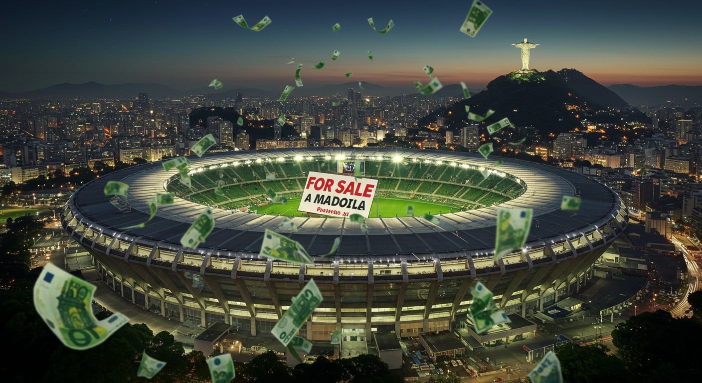Maracana en Vente : Rio Éponge sa Dette