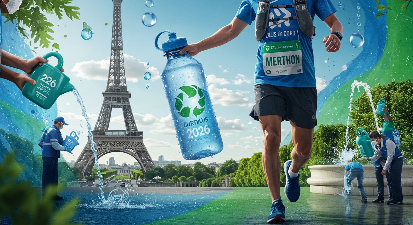 Le Marathon de Paris 2026 supprime gobelets et bouteilles pour réduire son impact écologique. Découvrez cette initiative mondiale et ses impacts !