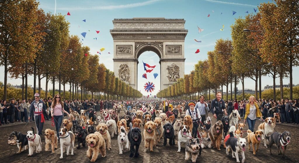 Marche des Chiens sur les Champs-Élysées : Un Événement Unique