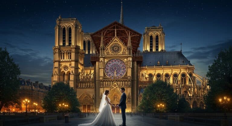 Mariage à Notre-Dame : Une Union dans un Lieu Mythique