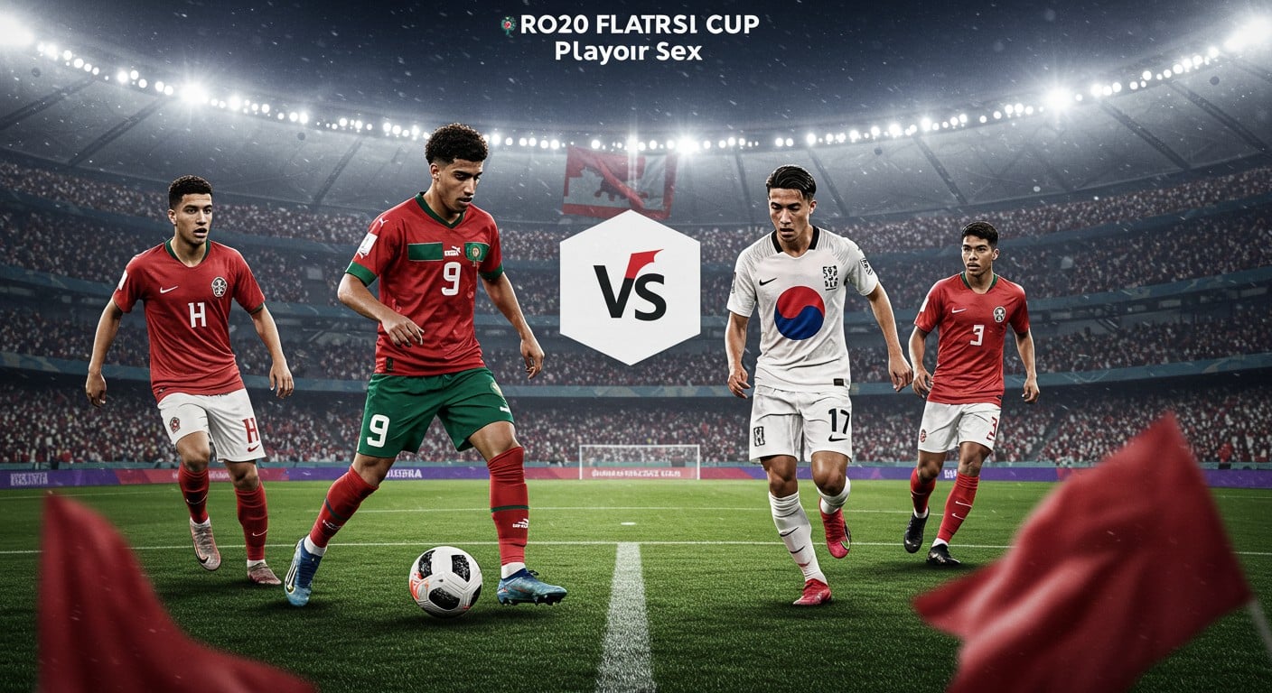 Maroc vs Corée du Sud en 8e de finale de la Coupe du monde U20 : découvrez l’heure, la chaîne TV et les enjeux de ce choc !