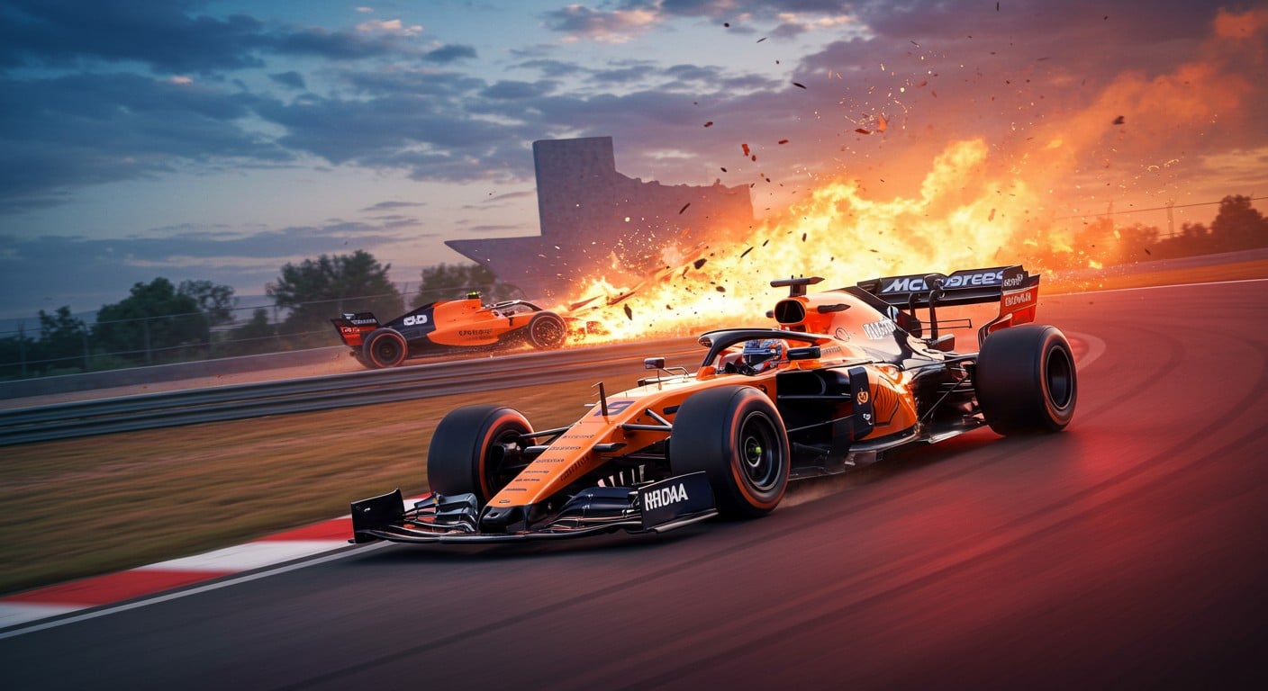 Max Verstappen domine la course sprint du GP des États-Unis 2025, profitant d’un accrochage entre les McLaren. Découvrez les détails et impacts sur le championnat !