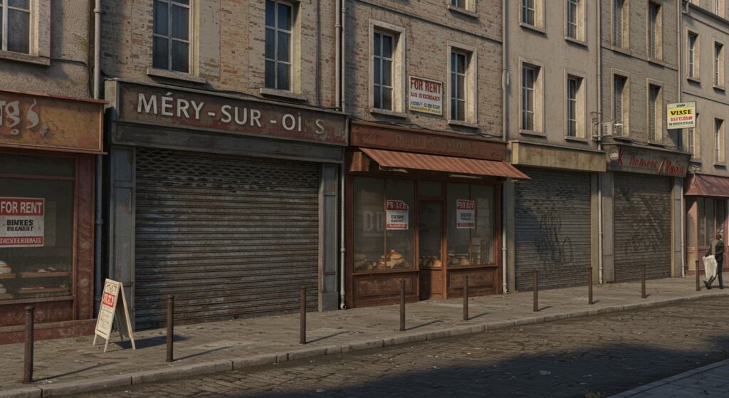 Méry-sur-Oise : Le Déclin du Centre-Ville Inquiète