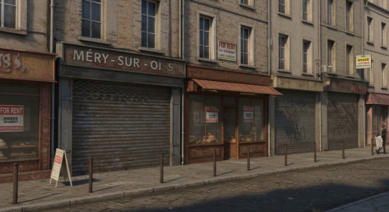 Méry-sur-Oise : Le Déclin du Centre-Ville Inquiète
