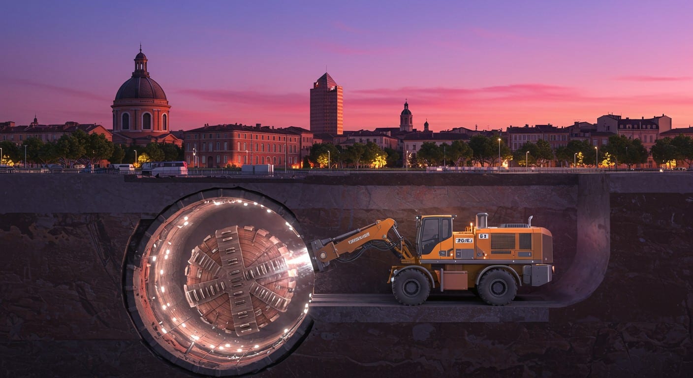 La 3e ligne du métro toulousain, reliant Colomiers à Labège, est-elle dans les temps pour 2028 ? Découvrez les défis, avancées et enjeux de ce chantier majeur.