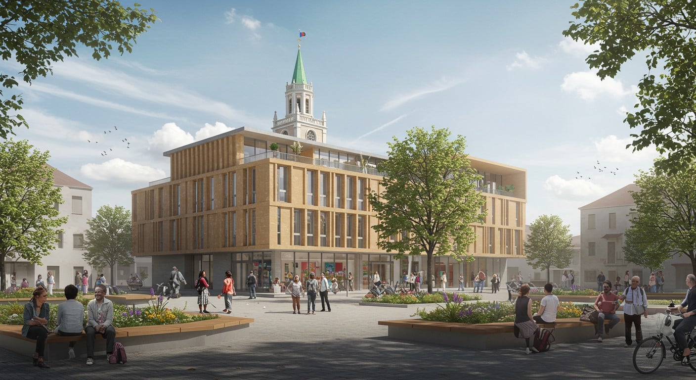 Après les émeutes de 2023, le pôle municipal de Meudon-la-Forêt renaît, modernisé et dynamique. Découvrez comment ce quartier se réinvente !