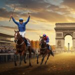 Mickaël Barzalona Brille Avant l’Arc de Triomphe 2025