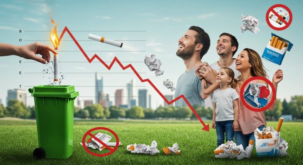 Moins de Fumeurs en France : Progrès Majeur du Tabagisme