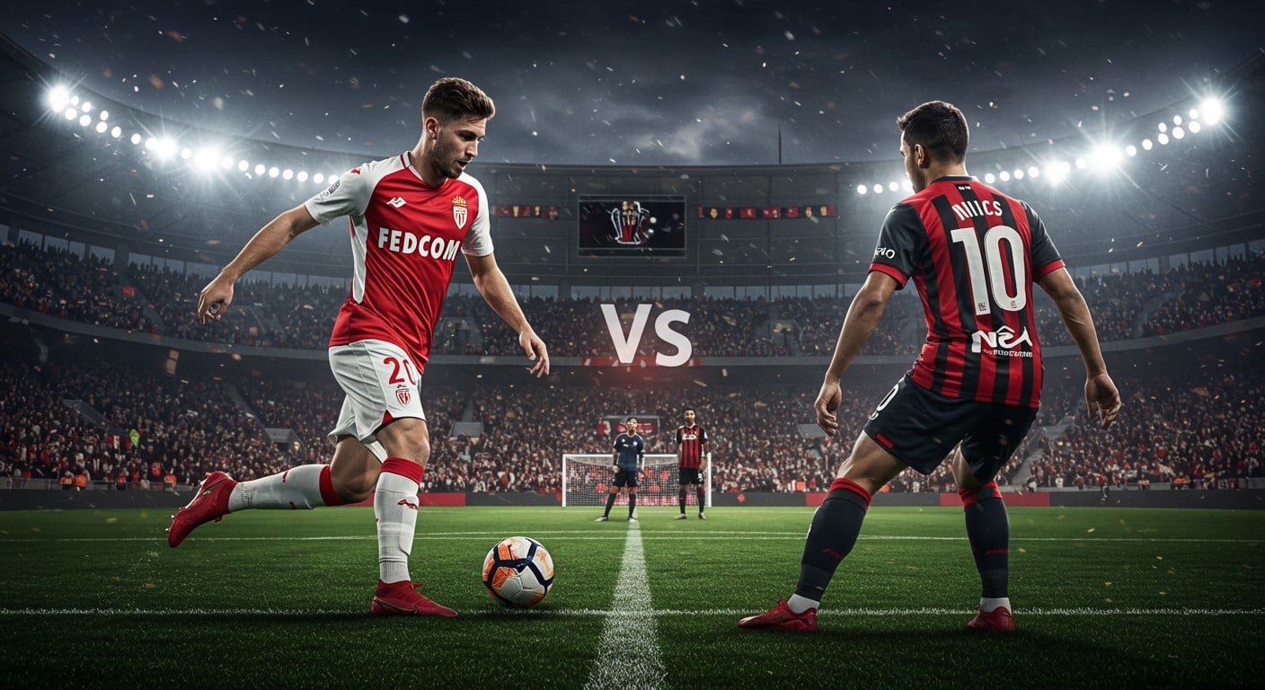 Le derby Monaco-Nice s’achève sur un nul 2-2 riche en rebondissements. Ansu Fati brille, mais l’ASM reste 5e en Ligue 1. Découvrez les moments clés !
