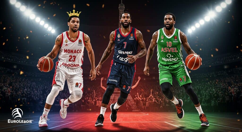 Monaco, Paris, Asvel : Les Ambitions en Euroligue 2025-2026