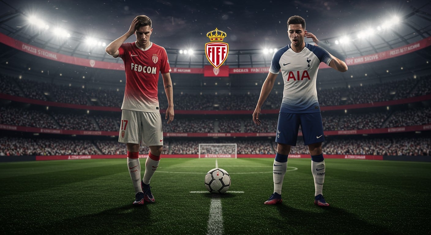 Monaco domine Tottenham (0-0) en Ligue des Champions mais rate le coche. Découvrez les moments clés et les regrets d’un match frustrant.