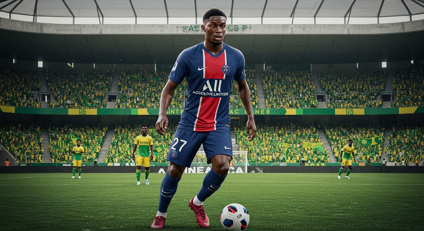 Moses Simon, ex-star de Nantes, affronte son ancien club avec le Paris FC. Une rencontre chargée d’émotions et d’enjeux en Ligue 1. Découvrez son histoire !