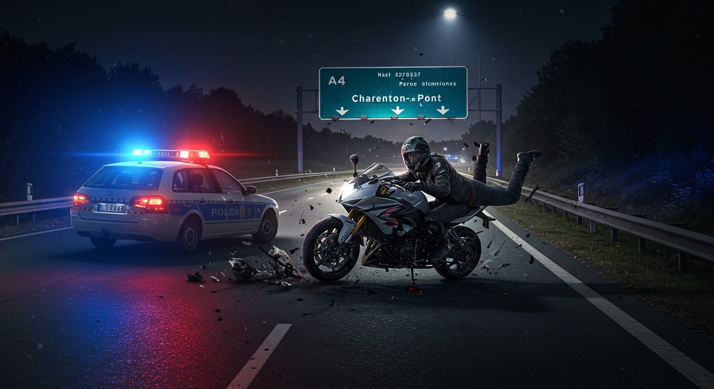 Découvrez les détails choquants d'un motard percuté par un véhicule policier sur l'A4. Agents auditionnés, plaintes pour tentative de meurtre : une affaire qui soulève des questions sur la justice.