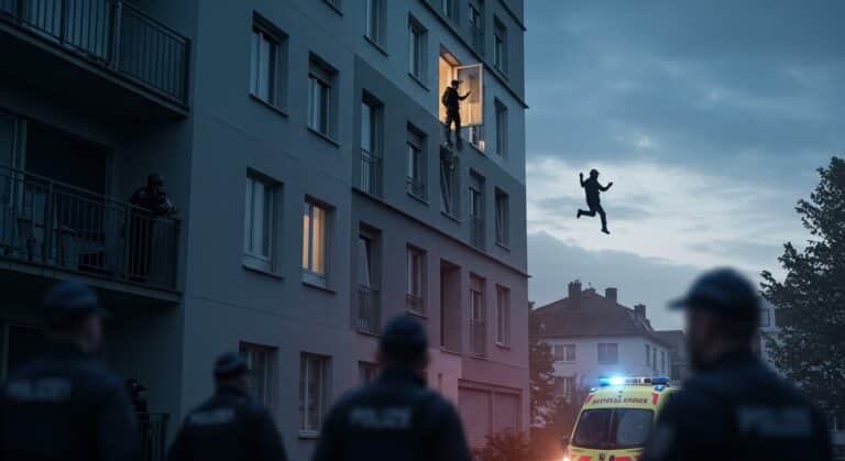 Mulhouse : Homme Se Défenestre Avant Interpellation