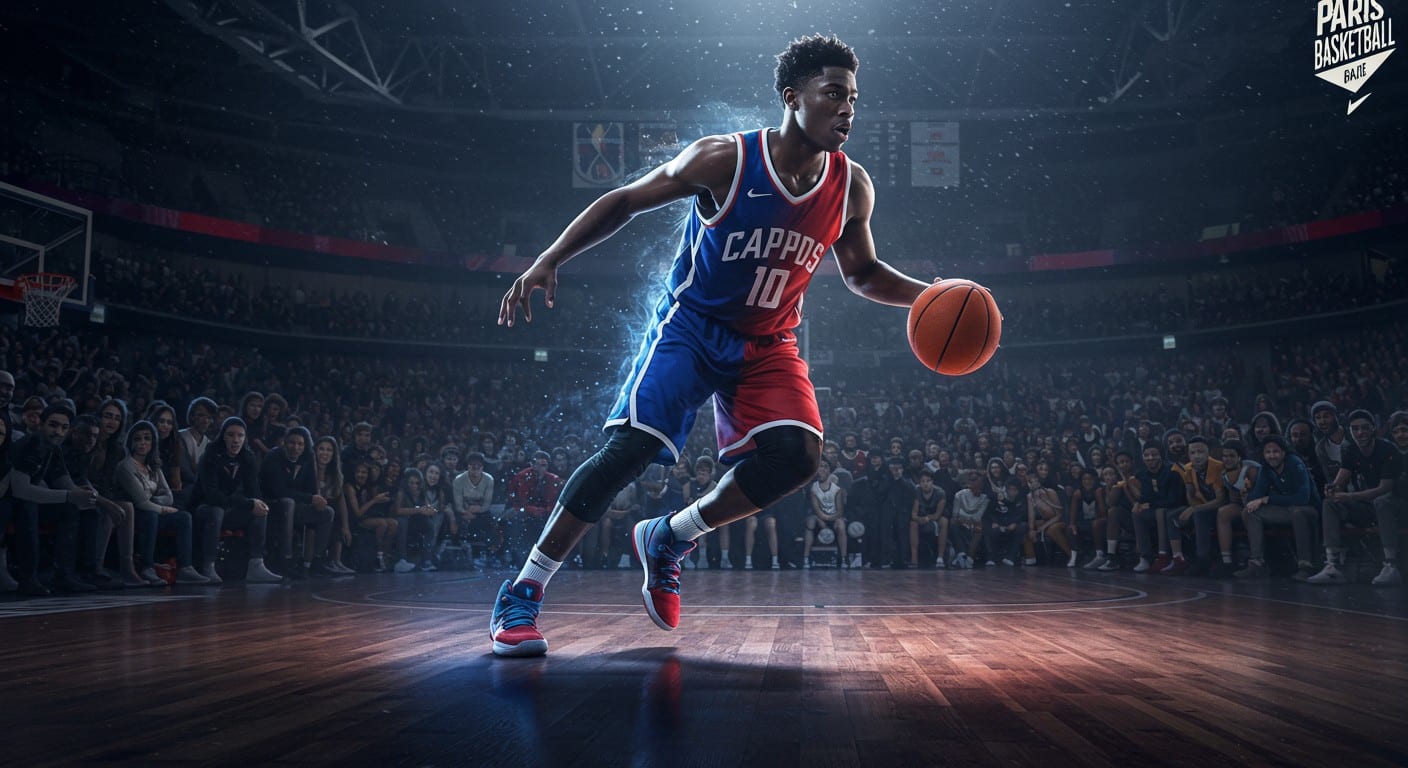 Nadir Hifi, star montante du Paris Basketball, vise un rôle de leader. Découvrez ses ambitions et son impact en Betclic Élite et Euroligue.