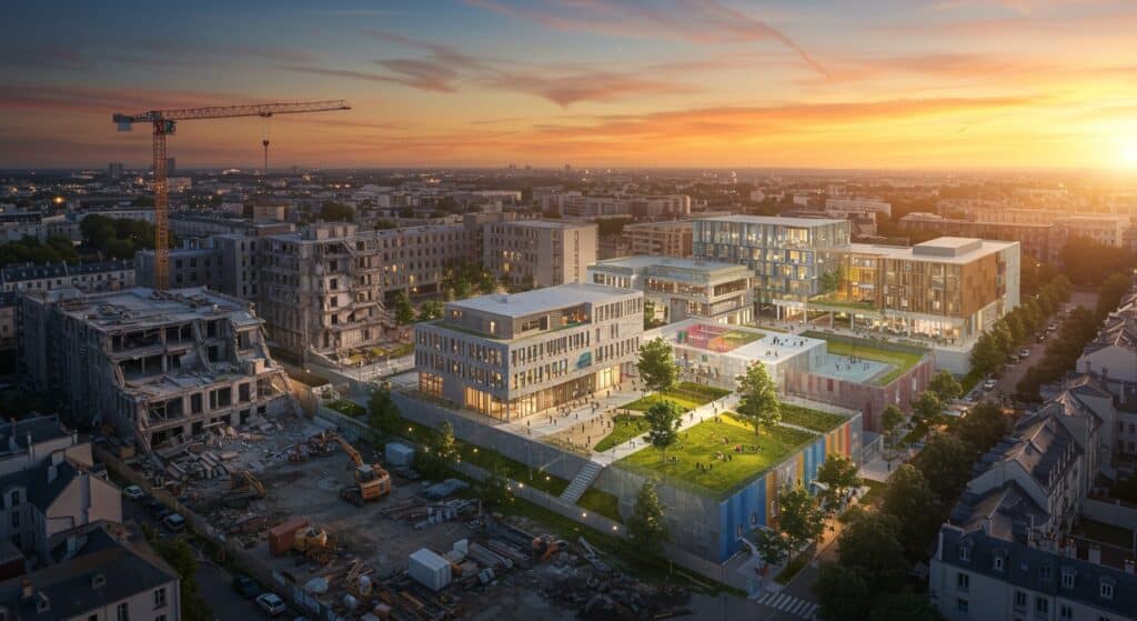 Nanterre : Un Nouvel Écoquartier sur l’Hôpital