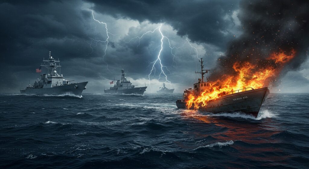 Narcotrafic au Venezuela : Nouvelle Frappe Américaine en Mer