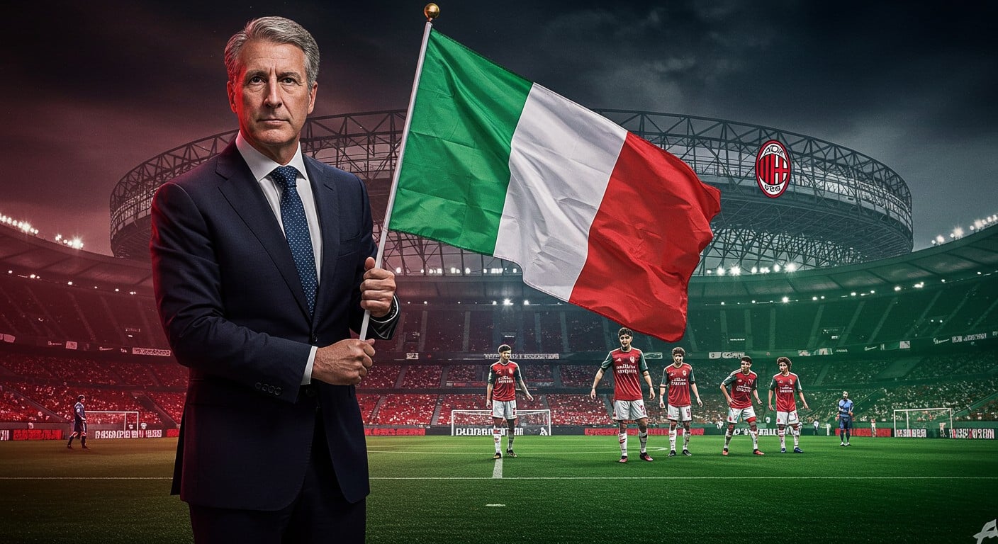 Le gouvernement italien honore le propriétaire de l’AC Milan avec la nationalité pour ses actions sociales via le sport. Découvrez pourquoi !