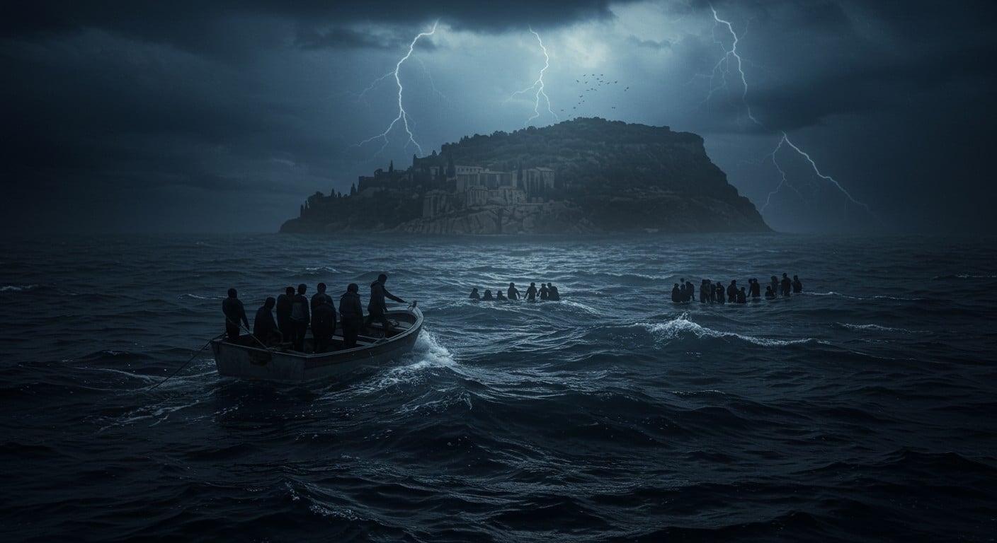 Quatre migrants morts au large de Lesbos : un nouveau drame en Méditerranée. Pourquoi ces traversées restent-elles si dangereuses ? Découvrez l’analyse.