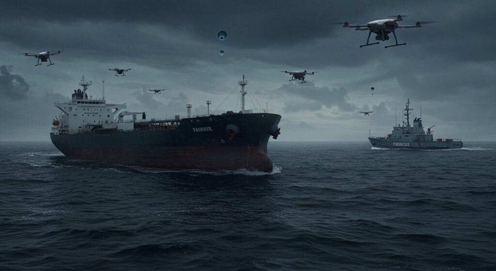 Navire Fantôme Russe : Mystère au Large de Saint-Nazaire