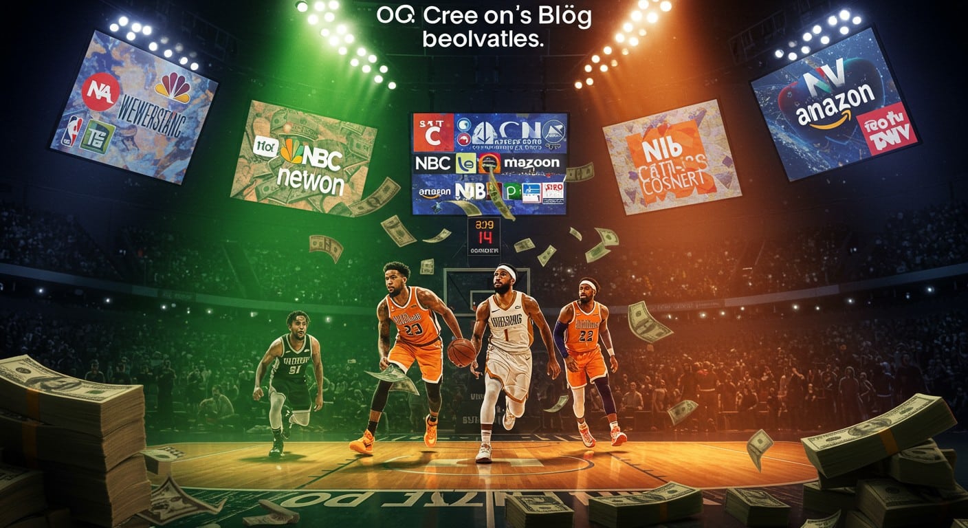 Découvrez comment les 76 milliards de dollars de droits TV transforment la NBA : salaires records pour les stars, plafond salarial en explosion. Une ruée vers l'or qui redéfinit le basket pro !