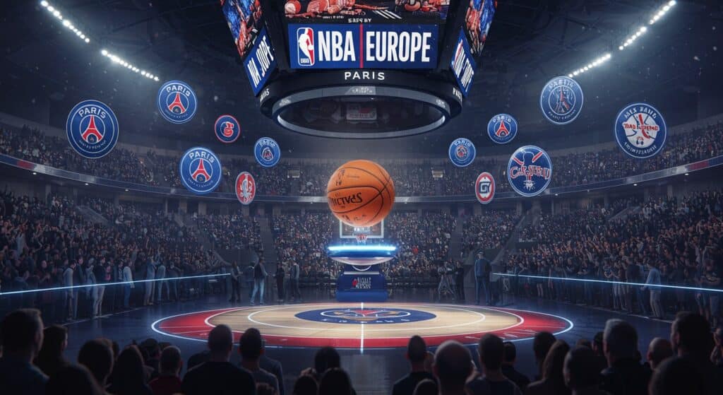 NBA Europe 2027 : Paris au Cœur du Projet Ambitieux