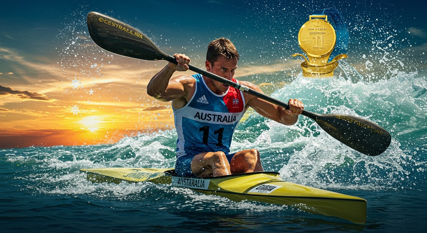 Nicolas Gestin, champion olympique, décroche l’or mondial en canoë slalom à Penrith. Découvrez son exploit et l’ascension fulgurante des Bleus en 2025 !